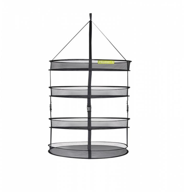 Clever Grow, odepínací, 4 patra, černá