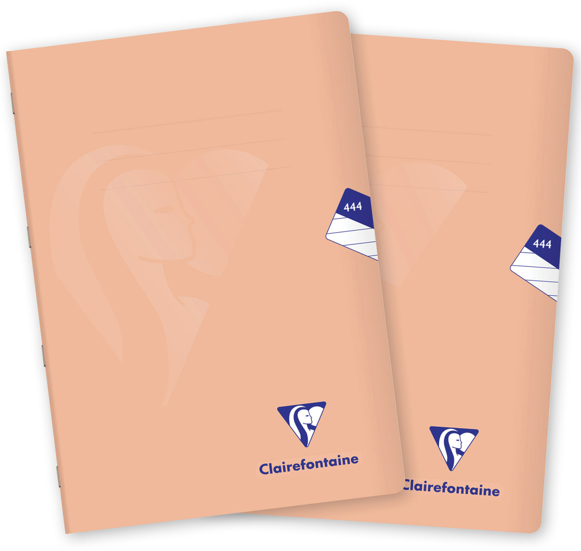 CLAIREFONTAINE Mimesys pastel PP, A4 "444" linkovaný, 40 listů, korálový