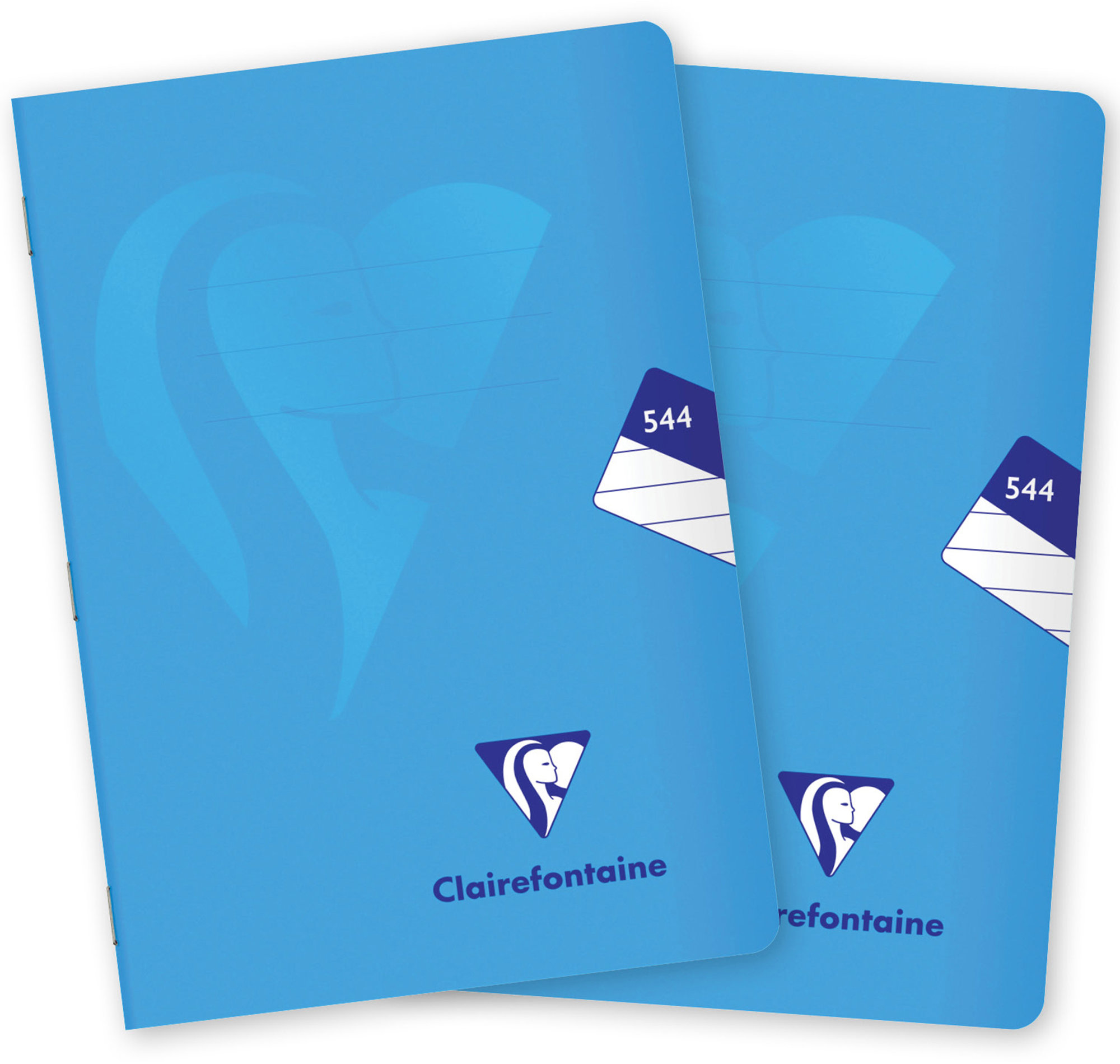 CLAIREFONTAINE Mimesys PP, A5 "544" linkovaný, 40 listů, modrý - sada 2 ks