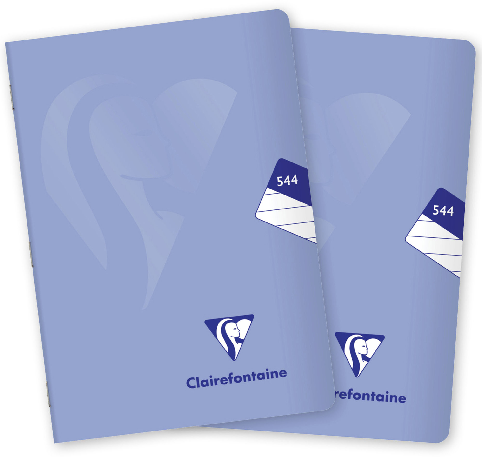 CLAIREFONTAINE Mimesys pastel PP, A5 '544' linkovaný, 40 listů, šeříkový - sada 2 ks
