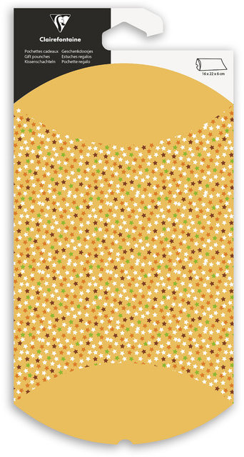 CLAIREFONTAINE dárkové pouzdro Stars, 16 × 22 cm