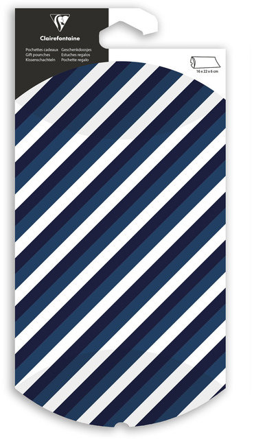 CLAIREFONTAINE dárkové pouzdro Blue line, 16 × 22 cm