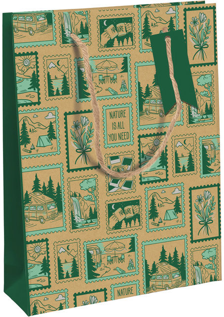CLAIREFONTAINE velká Explore, kraft, 26.5 × 14 × 33 cm