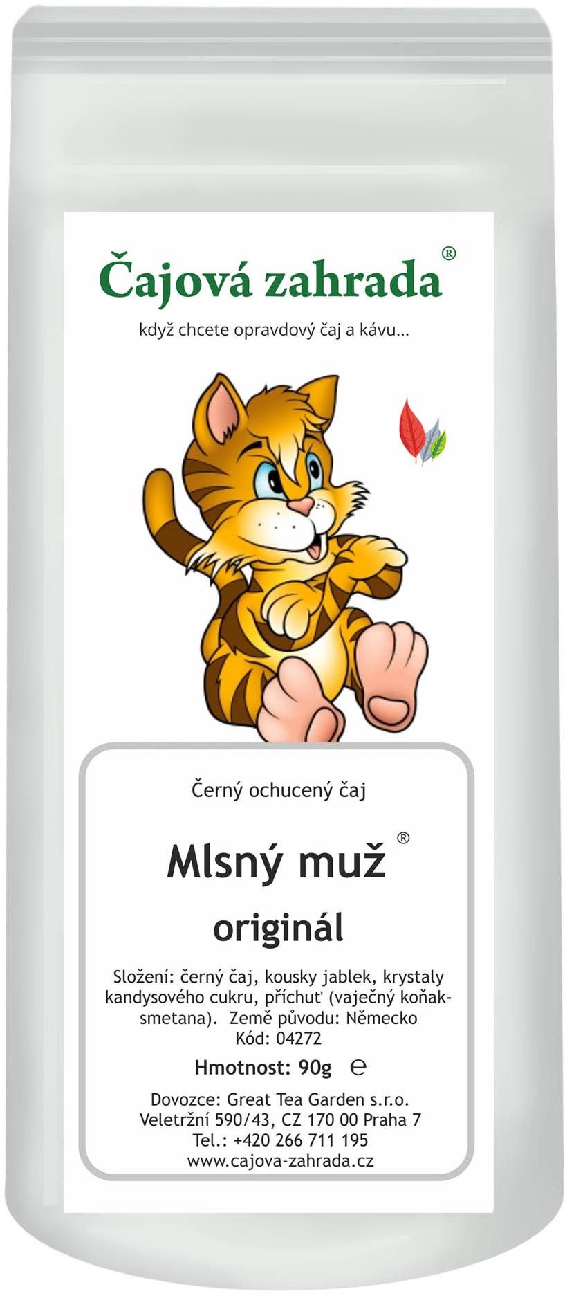 Čajová zahrada Mlsný muž ® - černý ochucený čaj, 90g