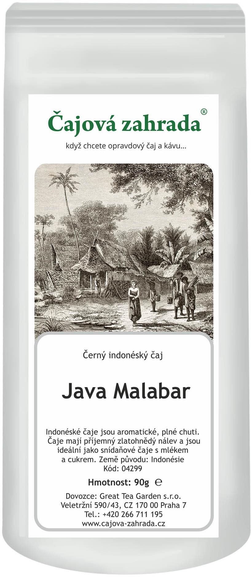 Čajová zahrada Jáva OP Malabar - černý čaj, 90g