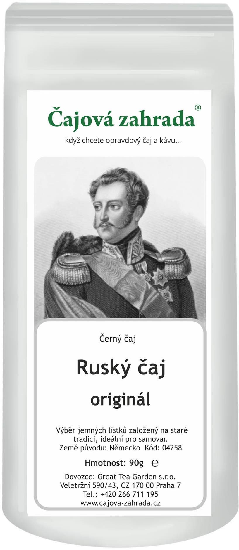 Čajová zahrada Ruský čaj - černý čaj, 90g