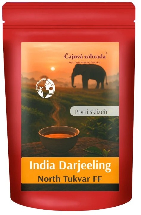 Čajová zahrada India Darjeeling North Tukvar FF - černý čaj, 500g