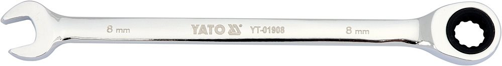 YATO Klíč očkoplochý ráčnový 8 mm YT-01908
