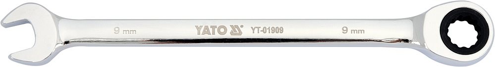 YATO Klíč očkoplochý ráčnový 9 mm YT-01909