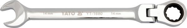 YATO Klíč očkoplochý ráčnový 20 mm s kloubem YT-1686