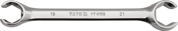 YATO Klíč prstencový polootevřený 19x21 mm YT-0139