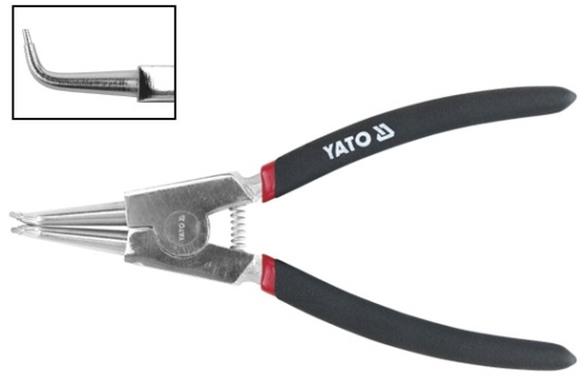 YATO Kleště na ségrovky 150 mm vnější ohnuté YT-2141