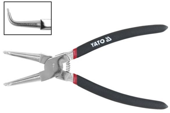 YATO Kleště na ségrovky 150 mm vnitřní ohnuté YT-2143