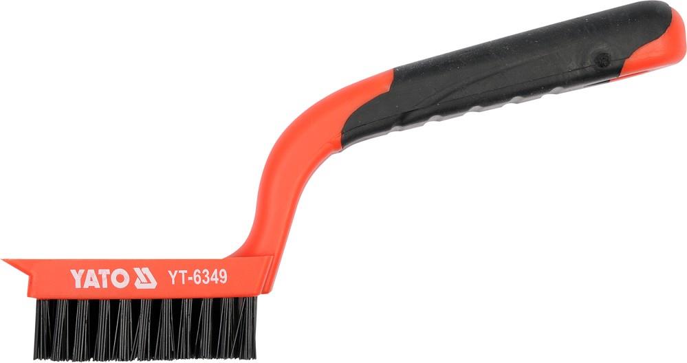 YATO Kartáč drátěný ruční 180 mm nylon YT-6349