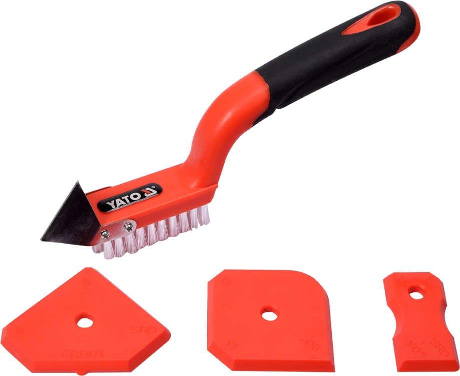 YATO Špachtle na silikon v sadě YT-52621
