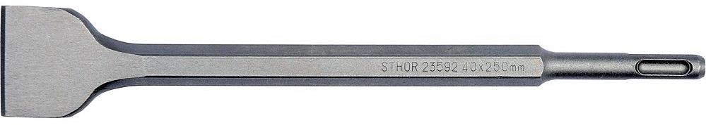 STHOR Sekáč SDS+ plochý 40x14x250mm TO-23592