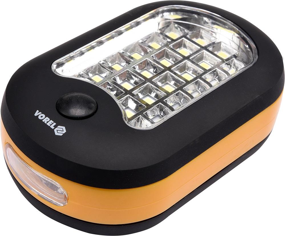 VOREL Svítilna ruční 24+1 LED