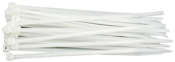 Páska stahovací VOREL 500 x 8 mm, bílá