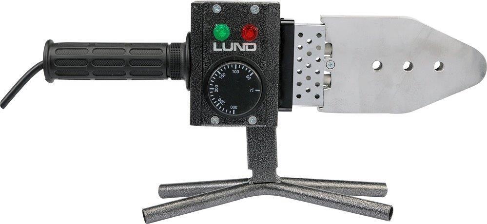 LUND Svářečka na plastové trubky 800 W 230V sada TO-78911