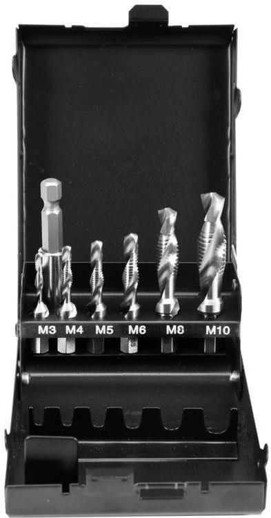 YATO Vrtáky se závitníkem M3-M10 v sadě YT-44849