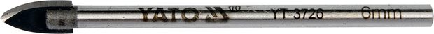 YATO Vrták do skla 4 mm YT-3725