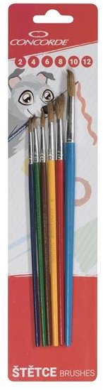 CONCORDE Color kulaté - balení 6 ks