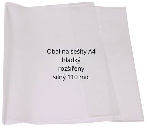 CONCORDE A4 110 mikronů, čirý, lesklý - balení 10 ks