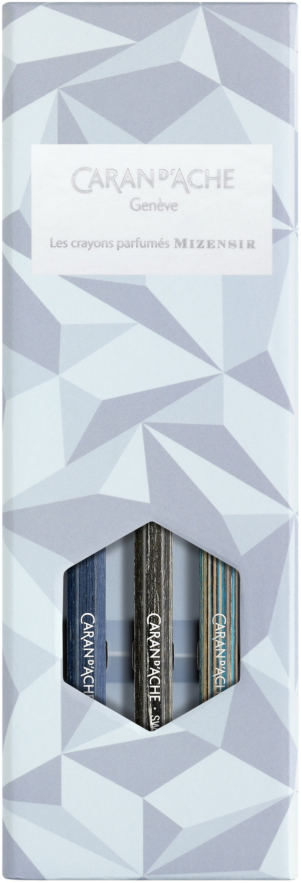 Caran d'Ache parfémovaná tužka, HB, šestihranná - sada 3 ks