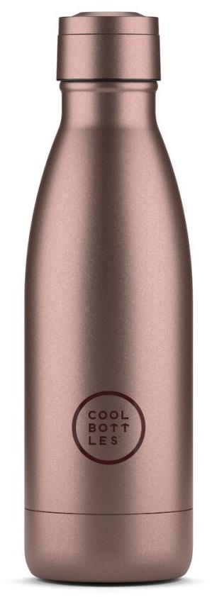 Cool Bottles nerezová termolahev Metallic Rose třívrstvá 350 ml