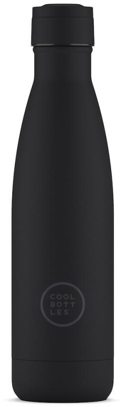 Cool Bottles nerezová termolahev Mono Black třívrstvá 500 ml
