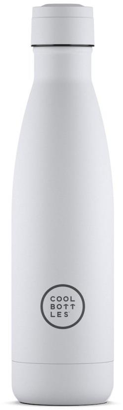Cool Bottles nerezová termolahev Mono White třívrstvá 500 ml