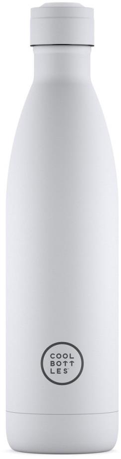 Cool Bottles nerezová termolahev Mono White třívrstvá 750 ml