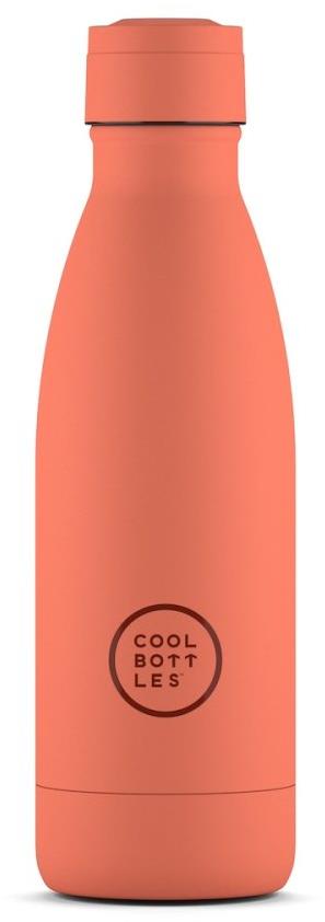 Cool Bottles nerezová termolahev Pastel Coral třívrstvá 350 ml