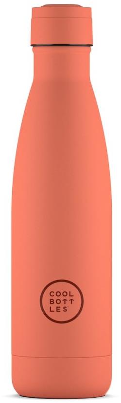 Cool Bottles nerezová termolahev Pastel Coral třívrstvá 500 ml