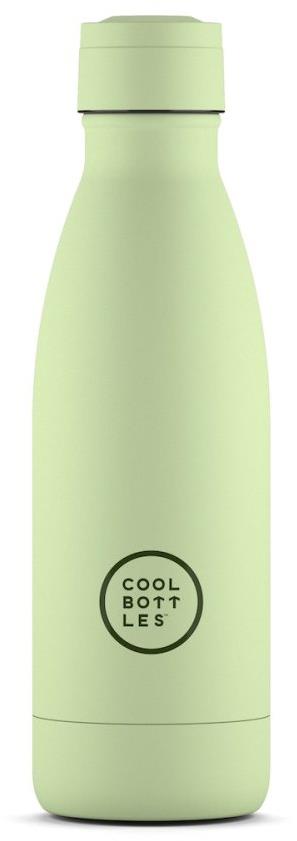 Cool Bottles nerezová termolahev Pastel Green třívrstvá 350 ml