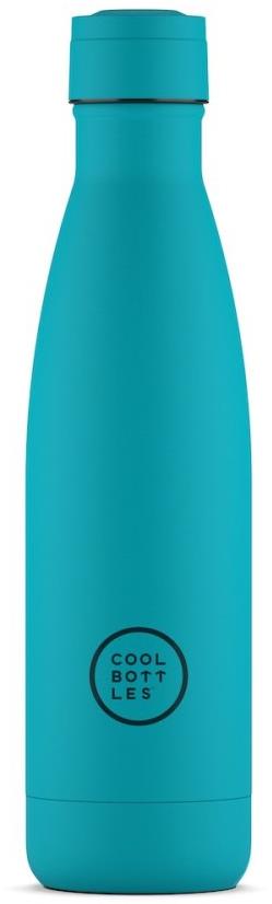 Cool Bottles nerezová termolahev Vivid Turquoise třívrstvá 500 ml