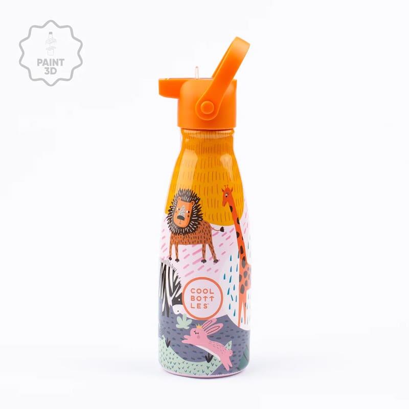 Cool Bottles Kids 3D Savannah Kingdom, třívrstvá, 260 ml