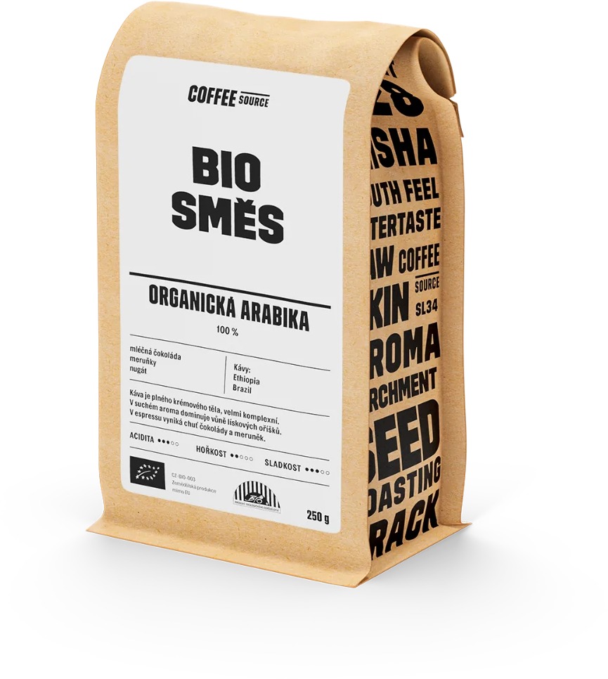 Coffee Source BIO Směs 250g
