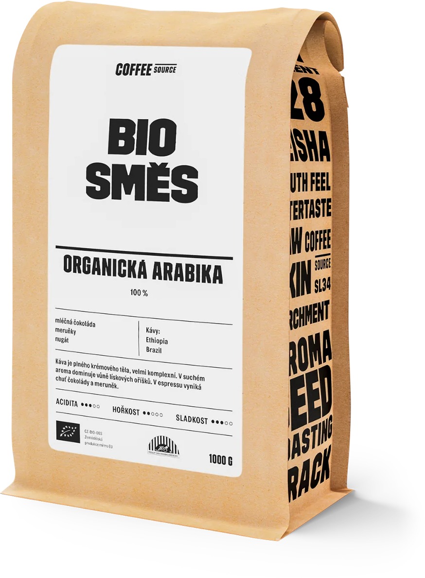 Coffee Source BIO Směs 1000g