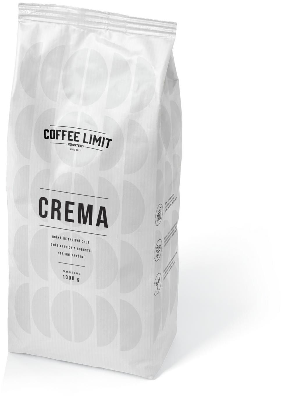 COFFEE LIMIT Crema zrnková káva 1 kg