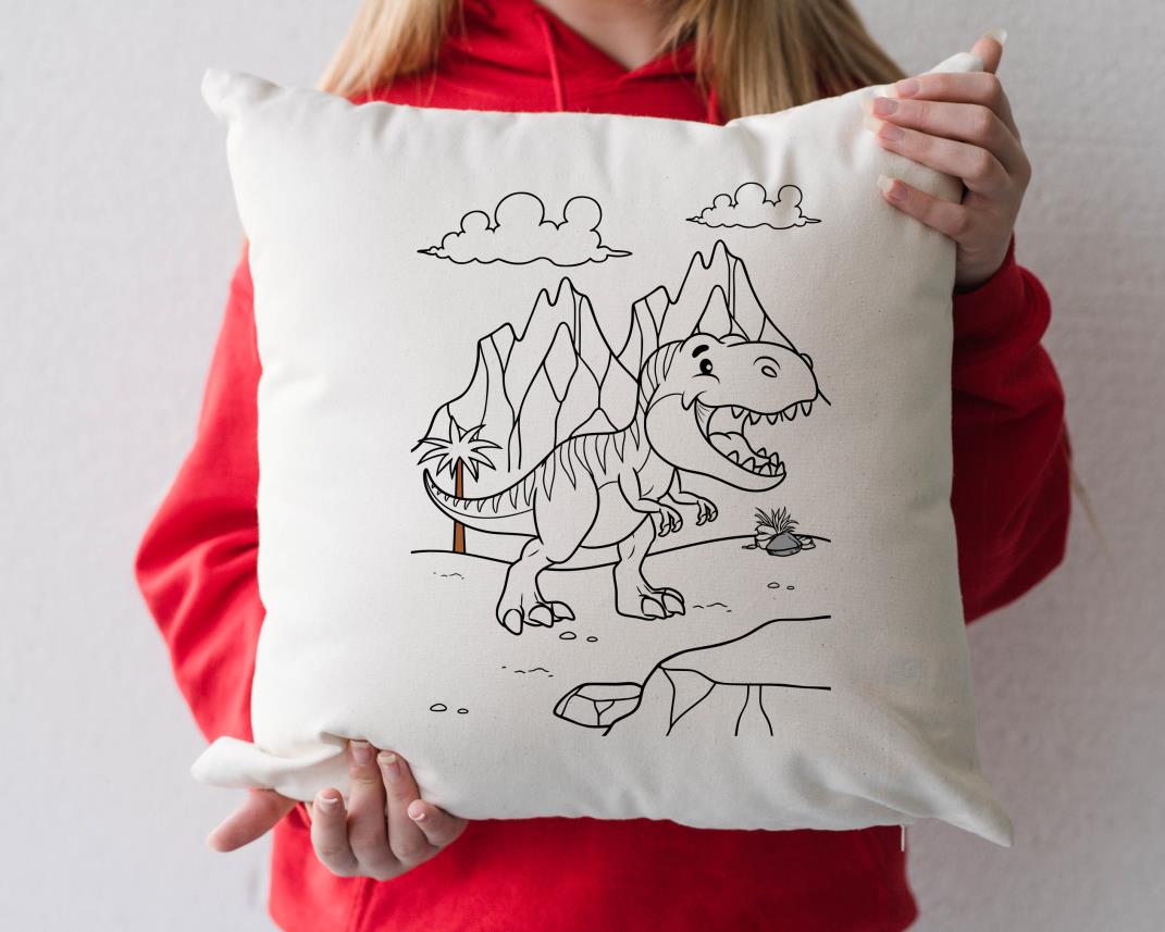 CoolKousky polštářomalovánka dinosaurus