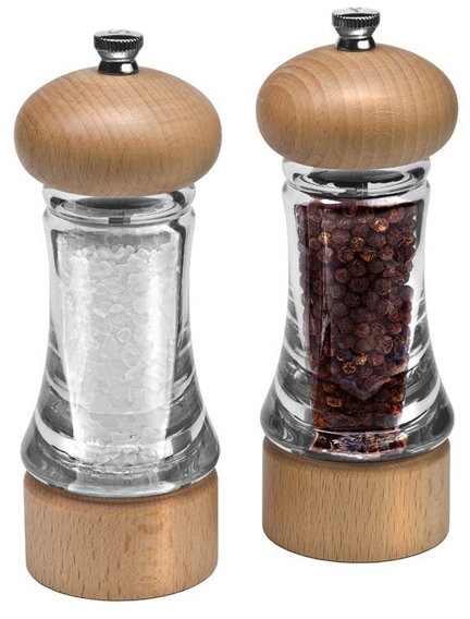 Cole&Mason Basics, Precision+, mlýnek na sůl a mlýnek na pepř, 160 mm, GS