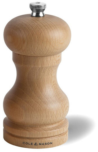 Cole&Mason Beech Capstan mlýnek na sůl, bez náplně 12 cm