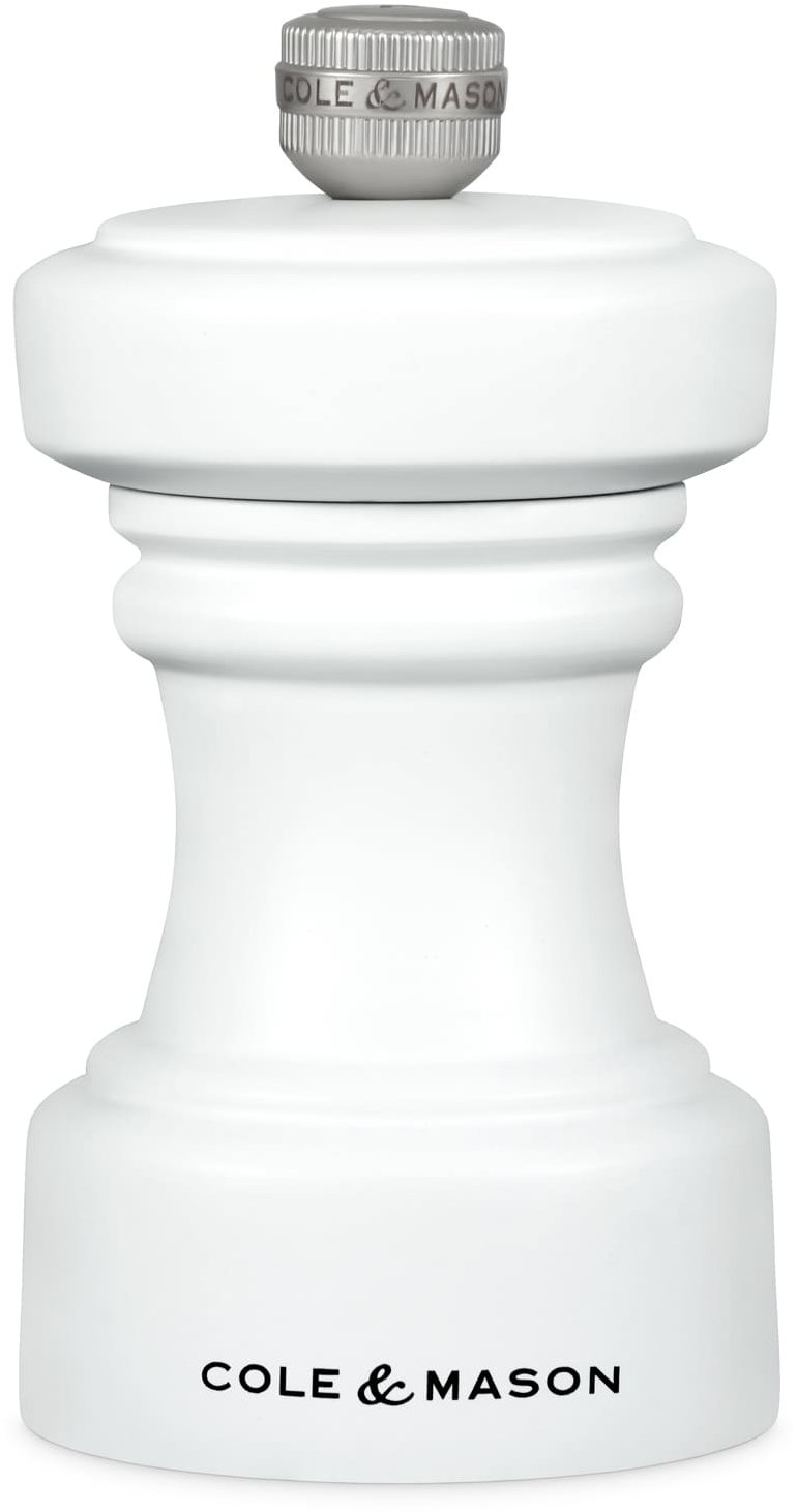 Cole&Mason Hoxton White Wood mlýnek na pepř 10,4 cm