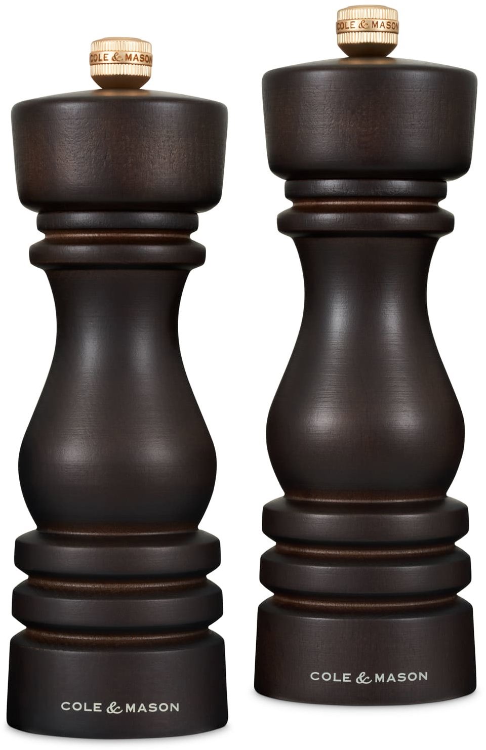 Cole&Mason London Chocolate Wood dárková sada 18 cm