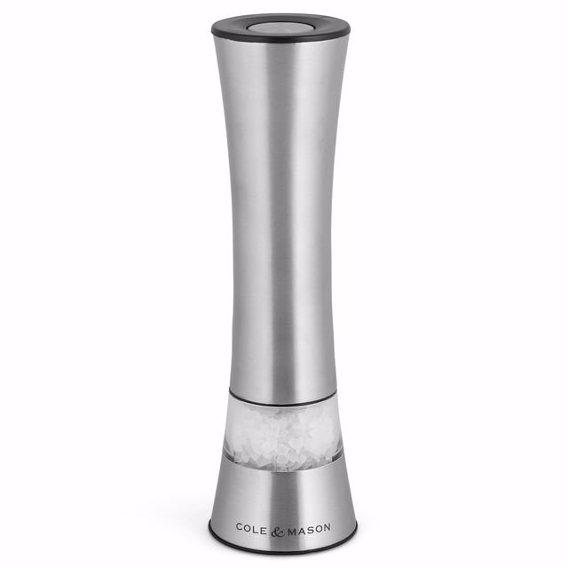 Cole&Mason Burford Classic Elektronický mlýnek, Stainless Steel 18 cm