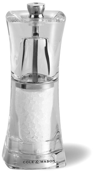 Cole&Mason Crystal mlýnek na sůl 12,5 cm