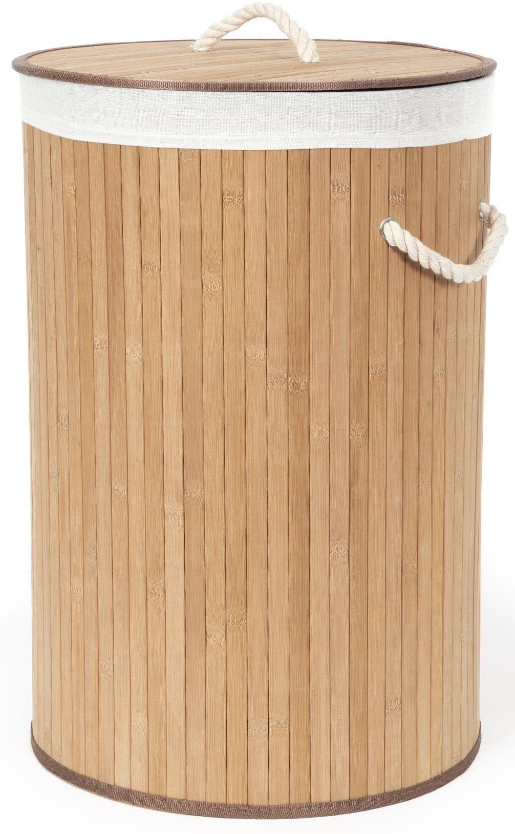 Compactor Bamboo - kulatý, přírodní, 40 x v.60 cm