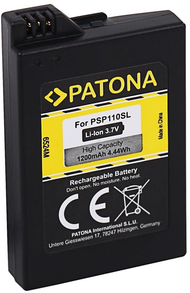 PATONA pro Sony PSP 2000/PSP 3000 1200mAh Li-lon 3,7V PSP-S110