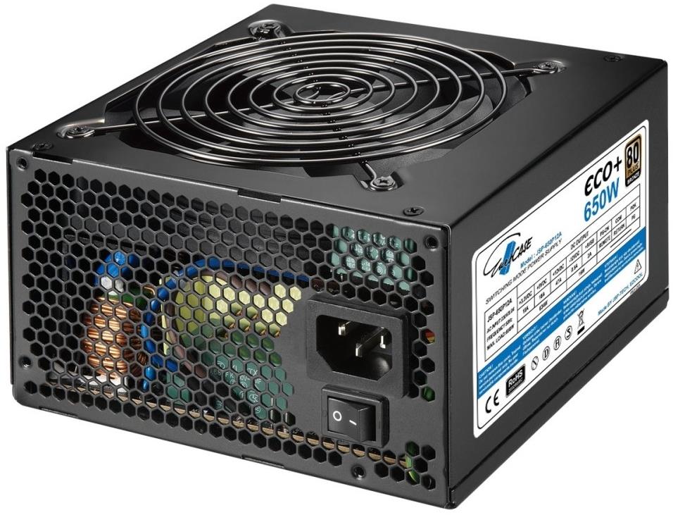 Eurocase zdroj Eco+ 650W 80+BRONZE